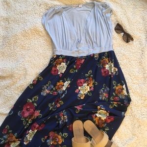 Beautiful floral maxi